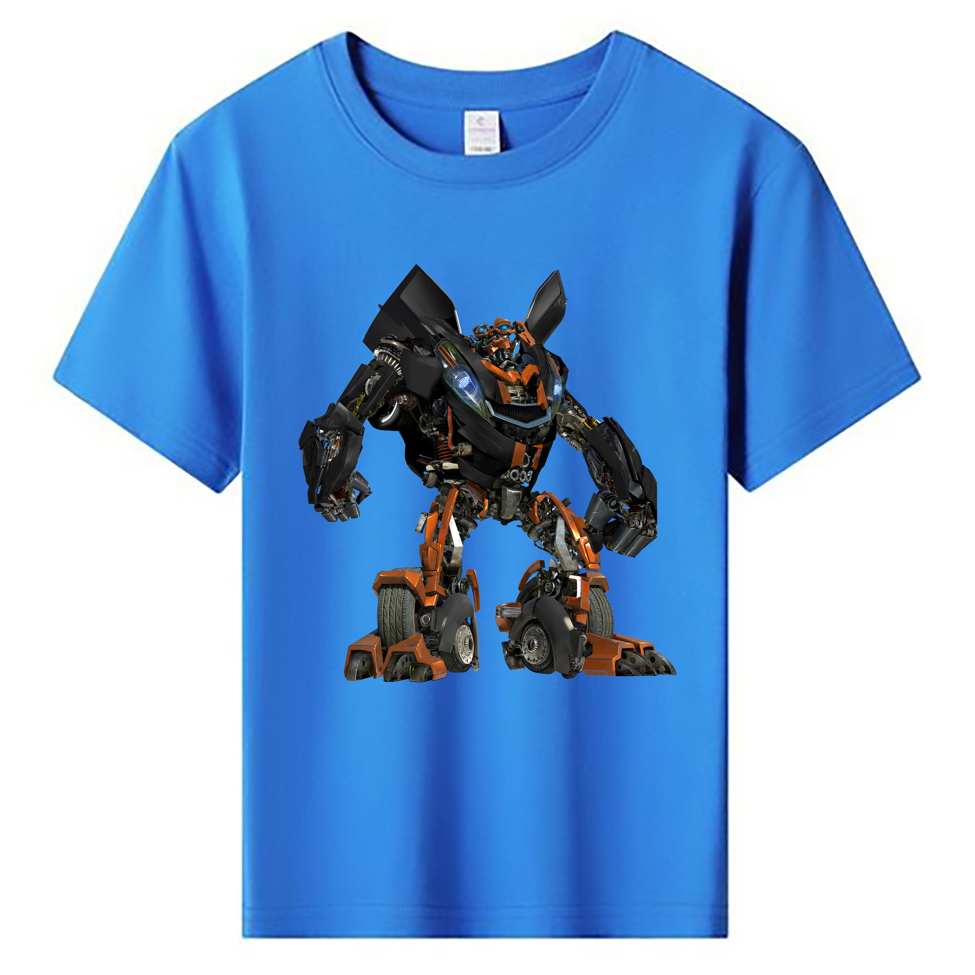 （画像用） Transformers トランスフォーマー 綿100％キッズTシャツ（フロントプリント）